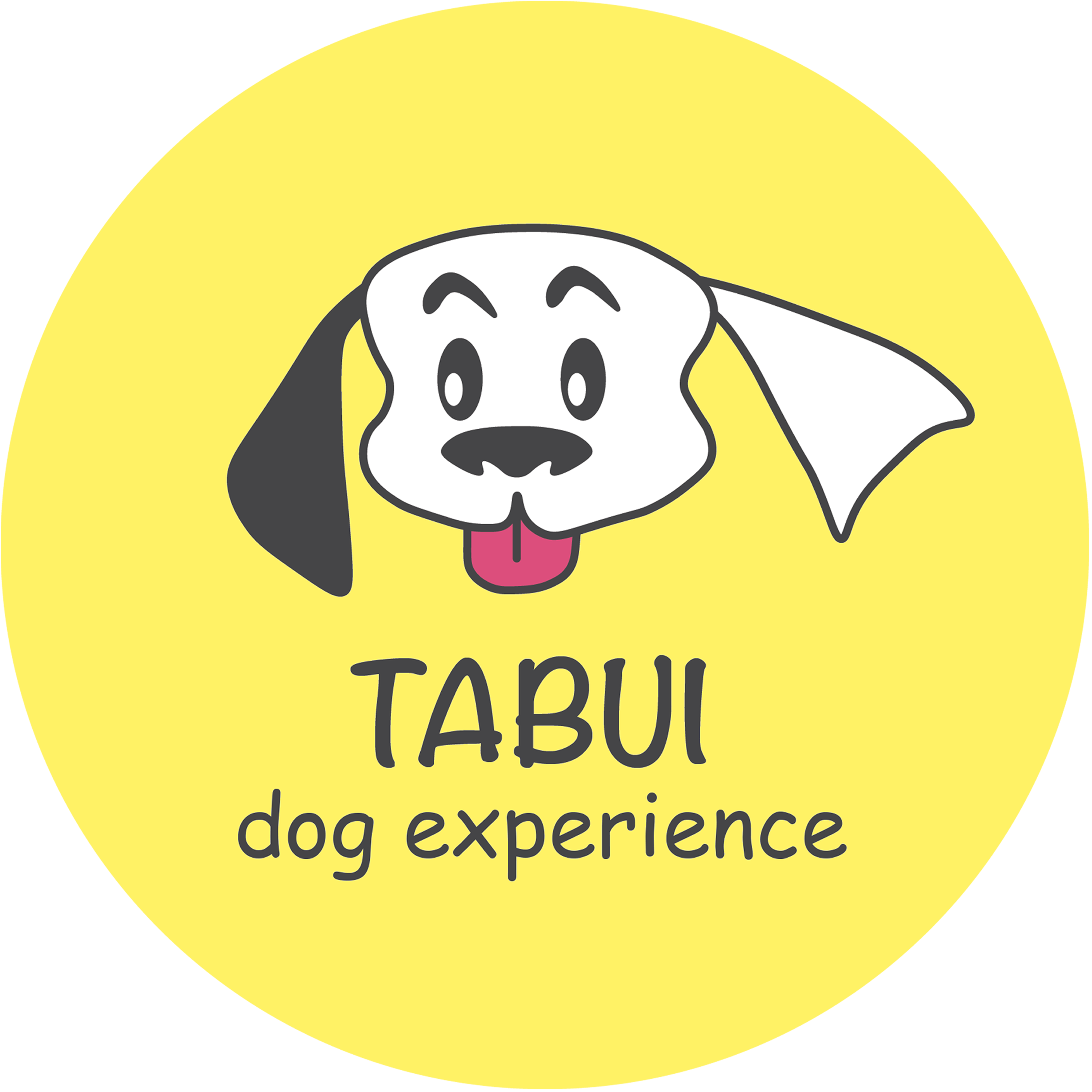 Tabui dog experience logo